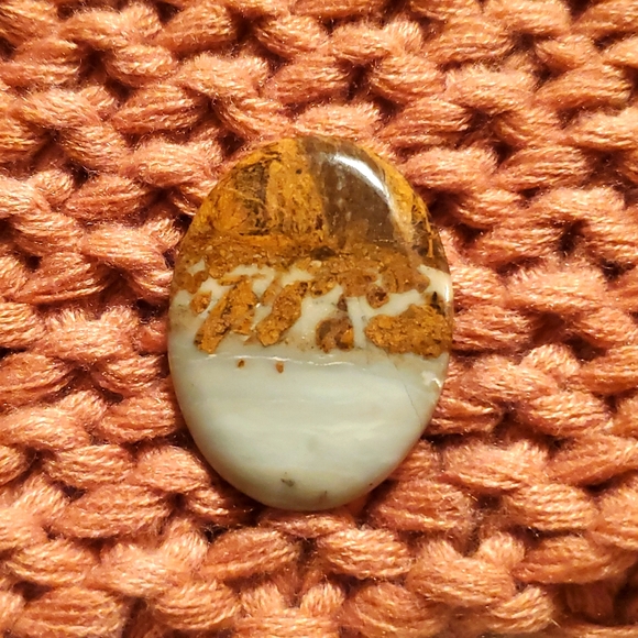 HUGE BC Ocean Picture Stone Cabochon Beachy Vibes! - Picture 2 of 5